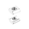 M5 Square Type Slide in T Slot Nut for 20 Aluminium Extrusion (Basic Quality)