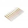 TWO TREES TiN Titanium Nitride Coated Engraving Bit 10pcs Set 0.6-3mm