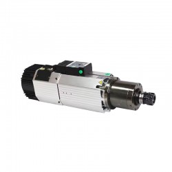 HQD 9kW Air Cooled Spindle 380V 20A 800Hz 24000rpm ER32 (Model: GDF70-24Z/9)