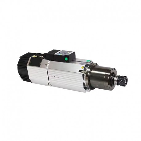 HQD 9kW Air Cooled Spindle 380V 20A 800Hz 24000rpm ER32 (Model: GDF70-24Z/9)