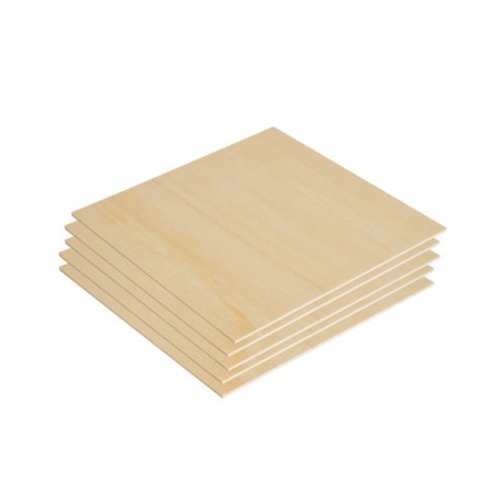 Basswood Plywood&nbsp;Sheets 400x400x3mm 10pcs Lot