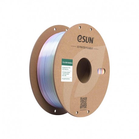 eSUN PLA-Silk Rainbow 3D Printer Filament 1.75mm 1kg