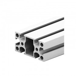 3060G T Slot G Type Aluminium Extrusion Profile Silver 2m