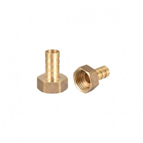Female Thread Hose Brass Barb Connector for Submersible Water Pump - 20mm 10mm