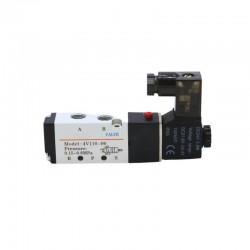 WTHD 4V110-06B Pneumatic Air Solenoid Valve DC 24V 5/2 (5 Way 2 Position)