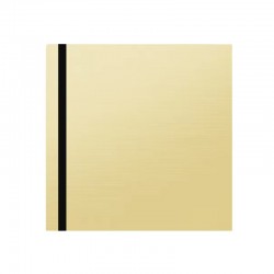 ABS Two Color Sheets 300x300x1.3mm 10pcs Lot - Gold Black