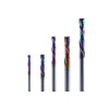 Flat Nose Double Flute Spiral Up & Down Compression Bit for MDF and Compression Materials (DLC Coating)