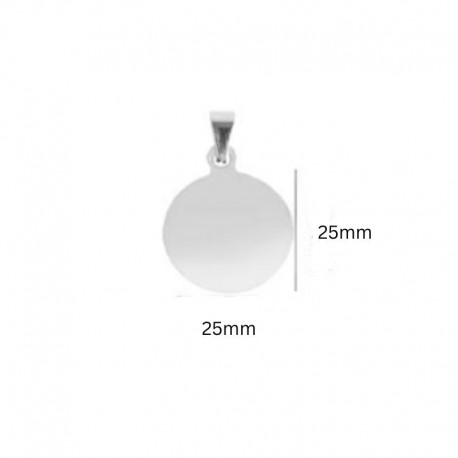 Silver Dog Tag Stainless Steel