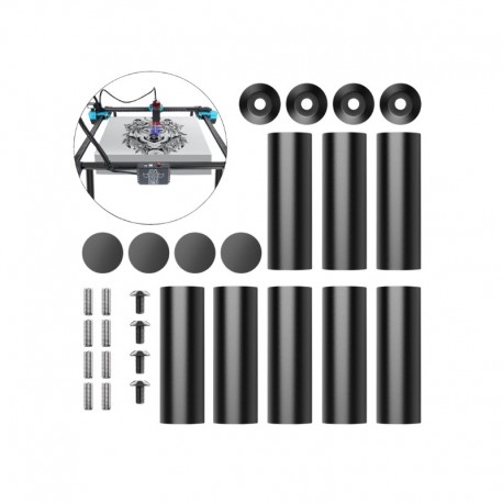 TWO TREES Risers Leg Kit 150mm for TTS Laser Engravers