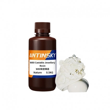 ANTINSKY W80 Castable Jewellery Resin LCD 405nm UV Sensitive Resin 500g