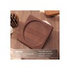 Wood Coasters for Laser Engraving - Walnut Type C