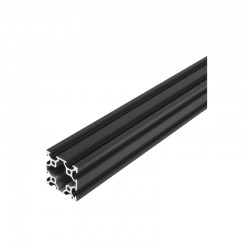 4040 Double V Slot Aluminium Extrusion Profile Black 2m