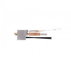Anycubic Nozzle Hotend Kit with Heater Thermistor Brass Nozzle for Kobra 3 Series